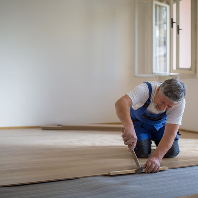 Piso Vinílico Click Instalação